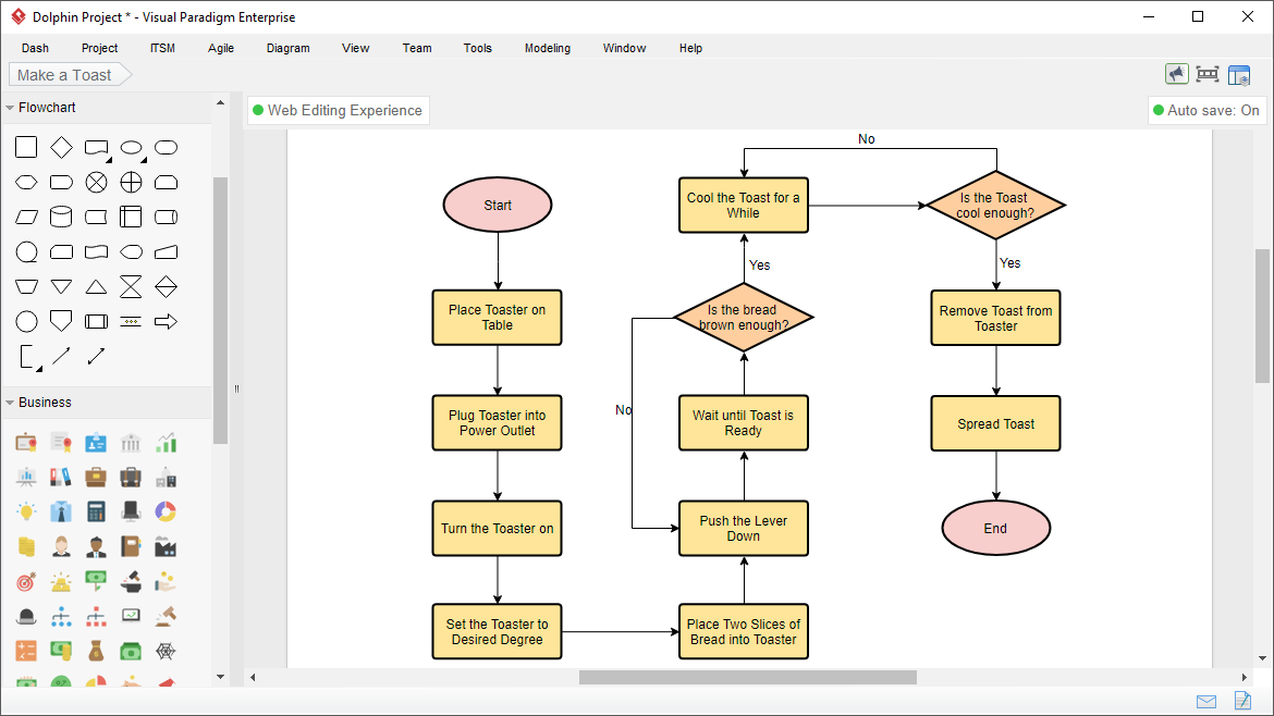 flow chart web based and network map creator